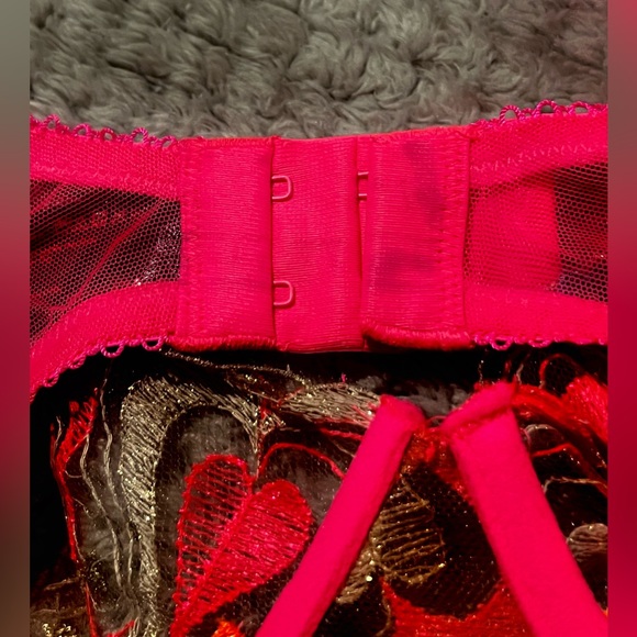 ***SOLD*** 💖⚡️💥 Honey Birdette Candy Pink Bra 💥⚡️💖 AU 12DD / US 34DDD/E BNWT - Picture 15 of 16